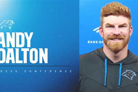 Andy Dalton discusses mentoring a rookie quarterback