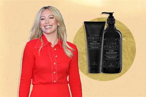 Hilary Duff Uses the Luna Bronze Glow Gradual Tanning Moisturizer