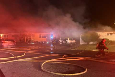 Fire in Santa Rosa destroys garage, 2 ‘high-value’ cars