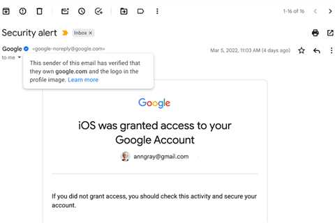 Gmail Gets Its Own Blue Checks for Verified Emails