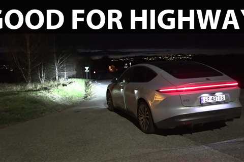 Nio ET5 headlights test