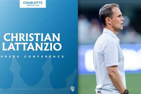 Christian Lattanzio Press Conference | Charlotte FC vs Chicago Fire