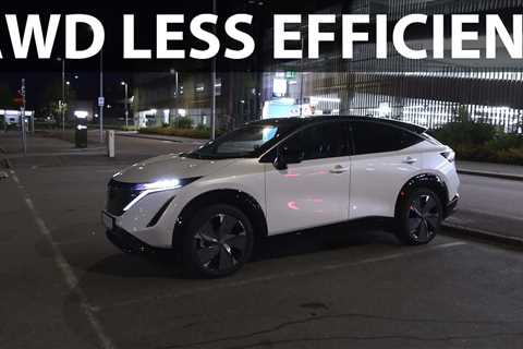 Nissan Ariya 87 kWh e-4orce range test