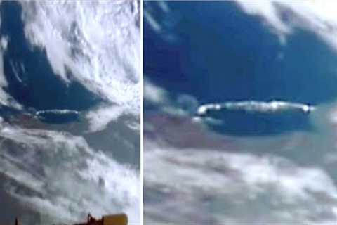 This NASA Insider Revealed A Miles Long Object Was Caught By The International Space Station Camera