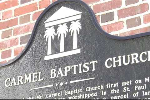 Mount Carmel Baptist Church vandalized over the weekend