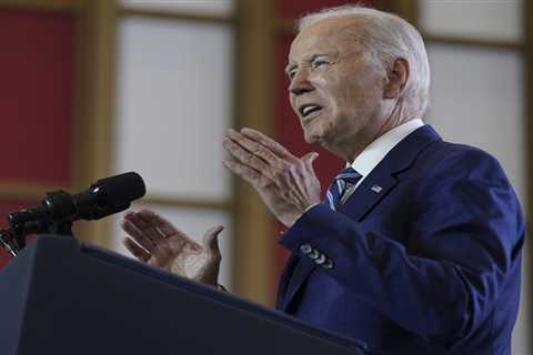 Biden gets a boost as GDP growth exceeds forecasts