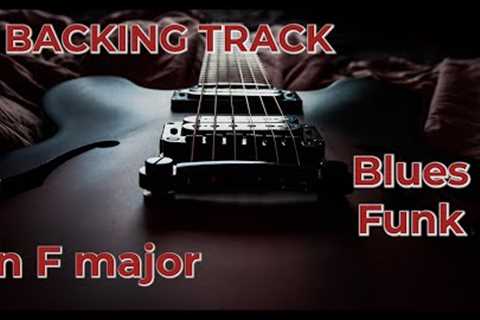 Backing Track Blues Funk Swing in F major improvisation guitar