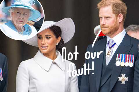 Prince Harry & Meghan Markle Blame Bad Luck, COVID-19, & Queen Elizabeth’s Death For Their Career..