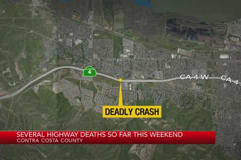 Three highway deaths in Contra Costa County during July 4 weekend