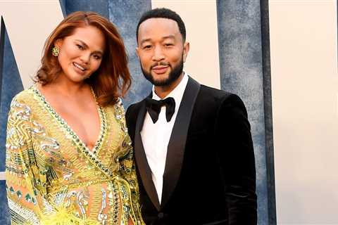 Chrissy Teigen and John Legend Stay at Barbie’s Dreamhouse