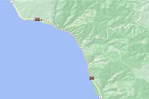 Sinkhole repaired on Highway 1 near Limekiln State Park in Monterey County