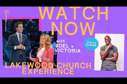 An Interview with Joel Osteen and Terry Crews LIVE  🔴 | Lakewood Church Service | Sunday 8:30AM CT