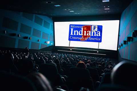 Here you will find the largest movie screen in Indiana