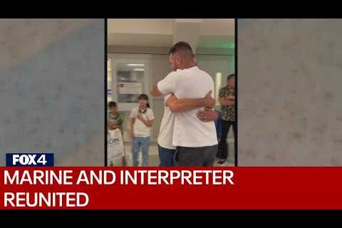 NTX Marine gets Afghan interpreter safely to the U.S.