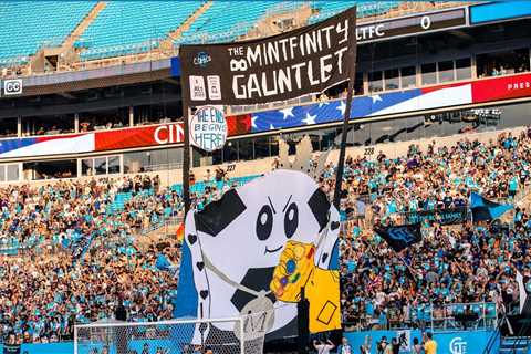 Behind the Minty Gauntlet Tifo | CLT v CIN