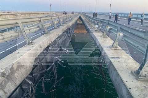 A Bridge Too Far: As the Ukraine Grain Deal Runs Out, a Water Drone Attack Damages Crimea Bridge..