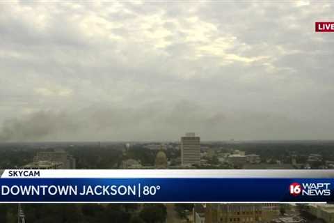 Jackson firefighters at scene of house fire