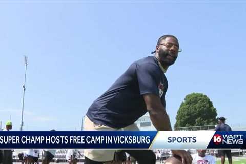 Super Bowl winning NFL player returns to Vicksburg