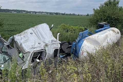 Indiana Interstate I-65 Shut Down after Rollover Crash