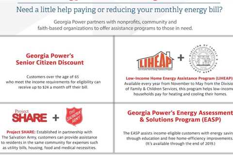 Energy assistance programs exist