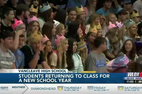 Vancleave students return to class for a new school year