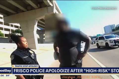 Frisco police apologize after ‘high-risk’ traffic stop