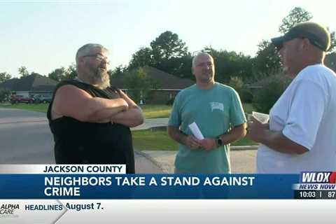 Jackson County neighbors take a stand against crime