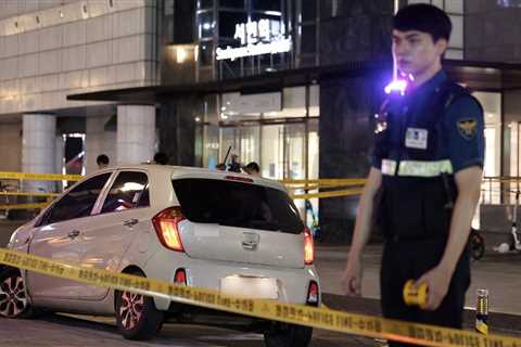 1 Killed After Man Rams Car Into Crowd, Then Stabs People In South Korea Near Seoul