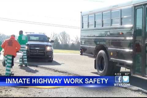 What can sheriff’s offices do to keep inmates safe working along highways?