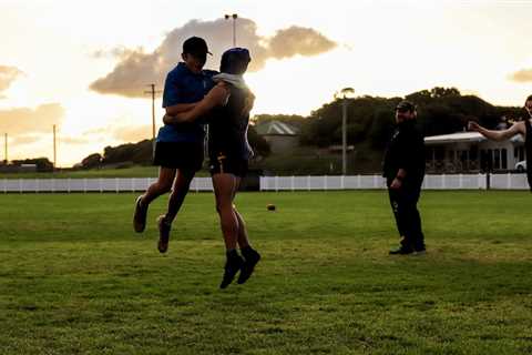 On King Island, where golf and luxury tourism is booming, a tiny football league fights to survive