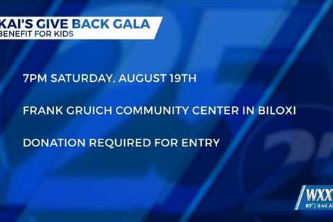 Kai’s Give Back Gala