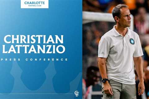 Christian Lattanzio Press Conference | Charlotte FC vs Houston Dynamo | Leagues Cup Round of 16