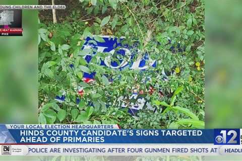 Hinds County candidate claims signs were targeted