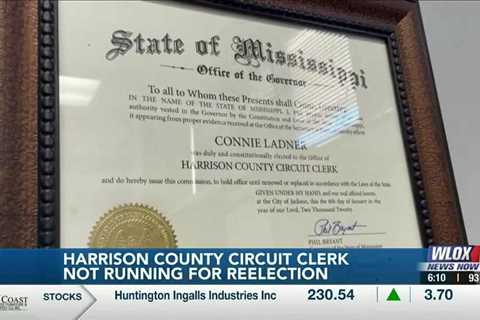 Harrison Co. Circuit Clerk reflects on career after choosing not to run for reelection