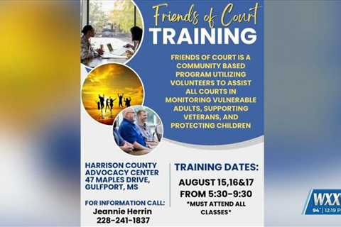 Friends of the Court training