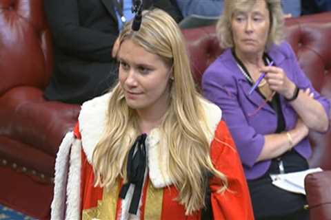 Former Boris Johnson aide Charlotte Owen formally made a peer at 30 – making her the youngest..