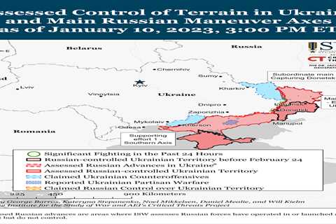 Russian Offensive Campaign Assessment, January 10, 2023