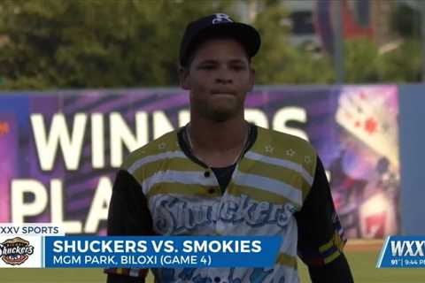 Smokies club 3 homers en route to 5-2 win over Shuckers