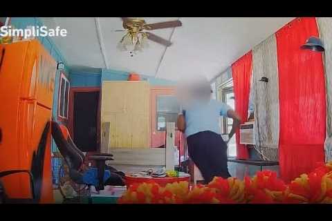 Man captures burglary on camera