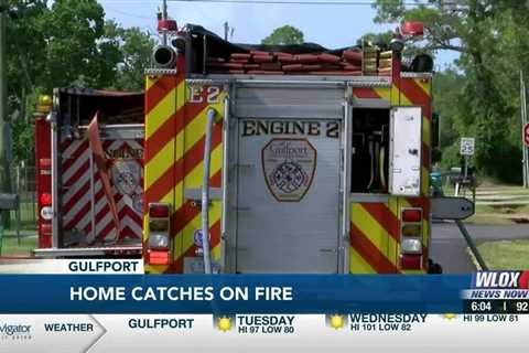 LIVE: Heavy smoke in Gulfport