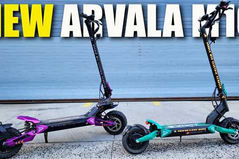 The NEW Arvala M10 Electric Scooter is More Fun Than It Should be!