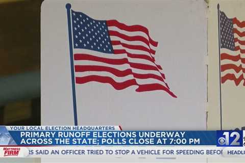 Primary runoff elections underway in Mississippi