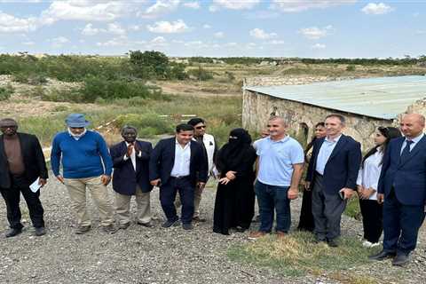 Organization of Islamic Cooperation delegation visits destroyed mosque in Fuzuli (PHOTO)