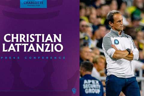 Christian Lattanzio Press Conference | Nashville SC vs Charlotte FC