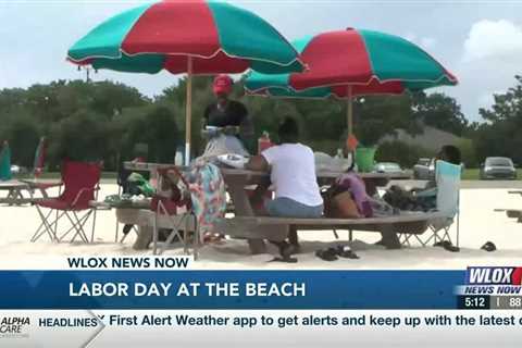 Labor Day at the beach in Harrison County