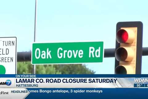 Lamar Co. road closure Saturday