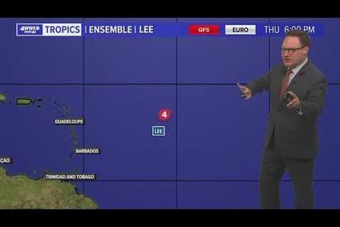 Tropical Update: Major Hurricane Lee likely to get stronger