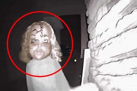 30 Scary Moments Caught on Doorbell Camera