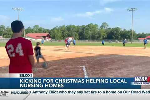 Kickball event helps coast nursing homes get ready for Christmas