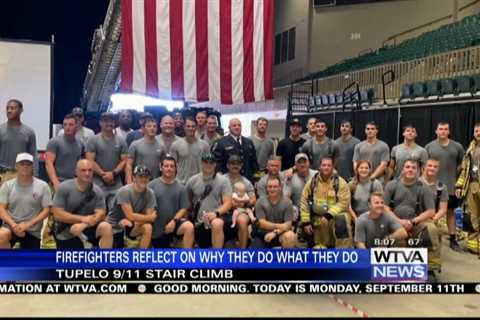 Firefighters reflect on why they do what they do at annual Tupelo 9/11 Stair Climb